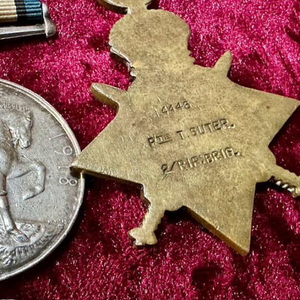 WW1 Mons Star Medal Grouping 4